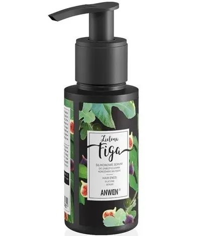 Anwen Zielona Figa, silikonowe serum do zabezpieczania końcówek włosów