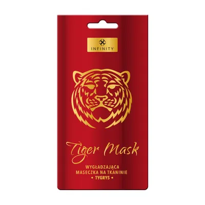 Infinity Animals, Tiger Mask (Wygładzająca maska na tkaninie `Tygrys`)