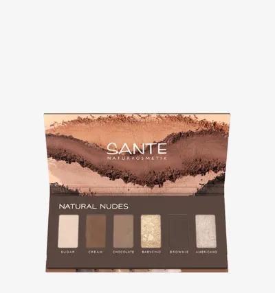 Sante Naturkosmetik Natural Nudes Eyeshadow Palette (Cienie do powiek)