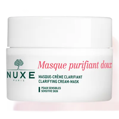 Nuxe Masque Purifuant Doux (Delikatnie oczyszczająca maseczka - krem z płatkami róży (nowa wersja))