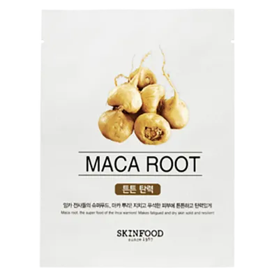 SkinFood Beauty in a Food, Maca Root Mask Sheet (Maska w płachcie z wyciągiem z korzenia maca)