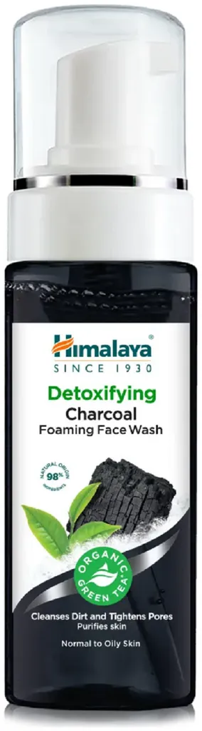 Himalaya Herbals Detoxifying Charcoal Foaming Face Wash (Detoksykująca pianka do mycia twarzy z węglem aktywnym)