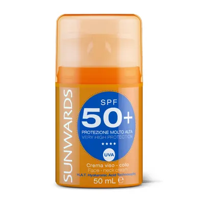 Synchroline Sunwards Face, Face - Neck Cream SPF 50+ (Krem do twarzy z wysokim filtrem SPF 50+)