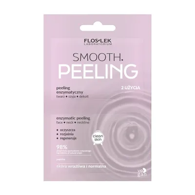 Floslek Smooth Peeling, Peeling enzymatyczny