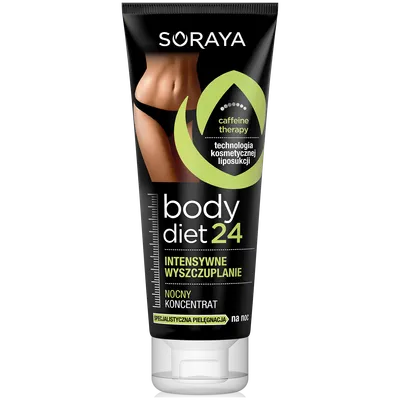 Soraya Body Diet 24, Nocny koncentrat `Intensywne wyszczuplanie` (nowa wersja)