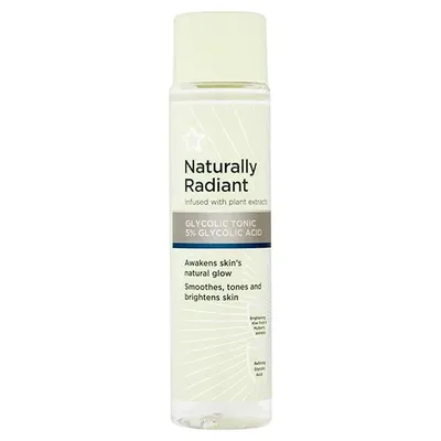 Superdrug Naturally Radiant,  Glycolic Tonic 5% (Naturalnie rozświetlający tonik glikolowy  5%)