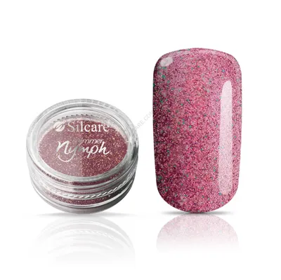 Silcare Shimmer Nymph, Pyłek do paznokci z drobinkami