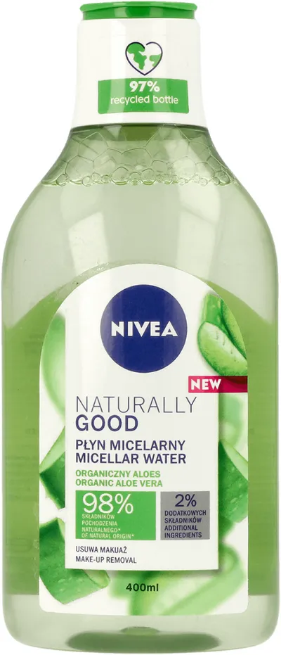 Nivea Naturally Good, Płyn micelarny `Organiczny aloes`