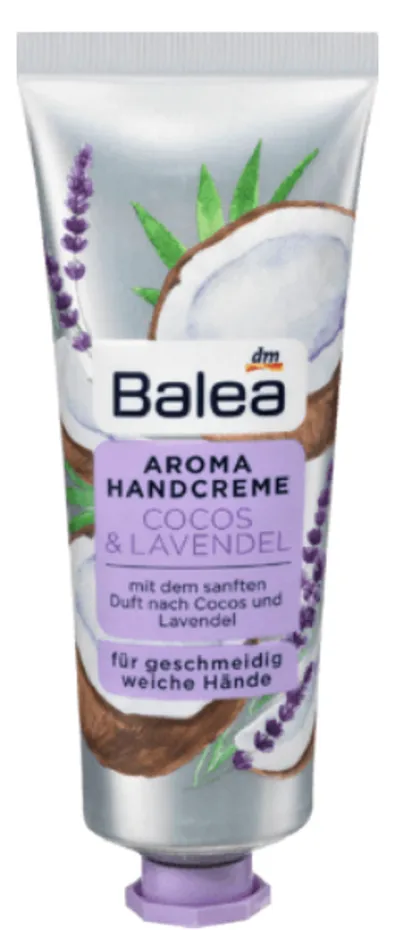 Balea Aroma Handcreme Kokos & Lavendel (Krem do rąk `Kokos i lawenda`)