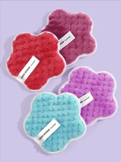 Sheglam Flower Clean Sponge (Puszki do demakijażu w kształcie kwiatów)