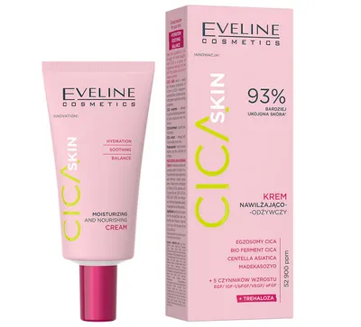 Eveline Cosmetics Cica Skin, Krem nawilżająco-odżywczy