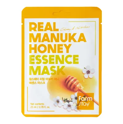 FarmStay Real Manuka Honey Essence Mask (Odżywcza maska w płachcie z miodem manuka)