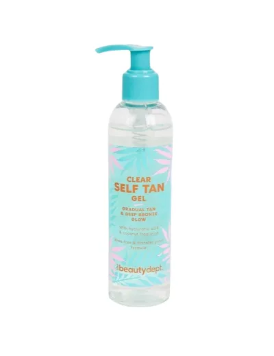 The Beauty Dept. Clear Self Tan Gel, Gradual Tan & Deep Bronze Glow (Samoopalający żel do ciała)