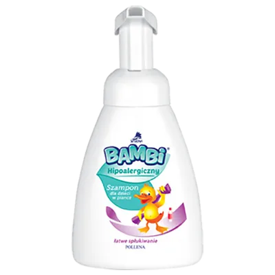 Bambi Hipoalergiczny Szampon dla dzieci w piance
