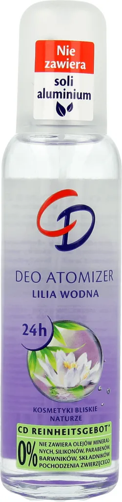 CD Wasserlilie, Deo - Zerstauber (Dezodorant w atomizerze `Lilia wodna`)