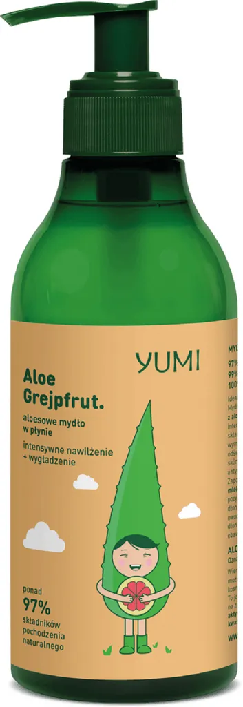 Yumi Aloesowe mydło w płynie `Aloe Grejpfrut`