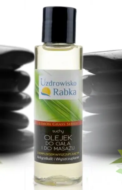 Uzdrowisko Rabka Lemon Grass Series, Olejek suchy do ciała i masażu