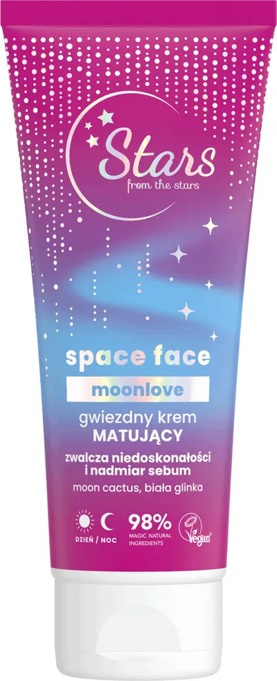 Stars from the stars Space Face, Gwiezdny krem matujący `Moonlove`