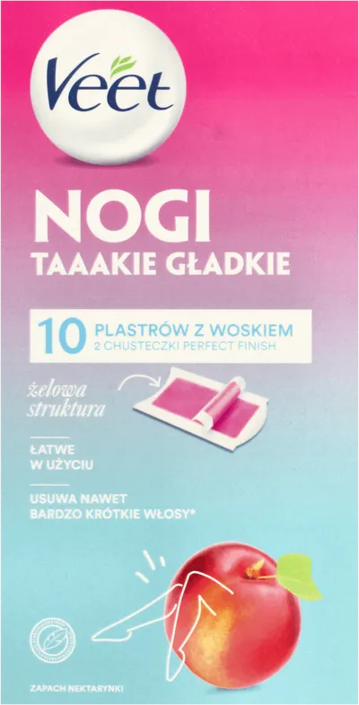 Veet Plastry do depilacji z woskiem `Nogi taaakie gładkie` (Plastry do depilacji z woskiem)