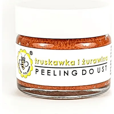 Miodowa Mydlarnia Peeling do ust `Truskawka i żurawina`