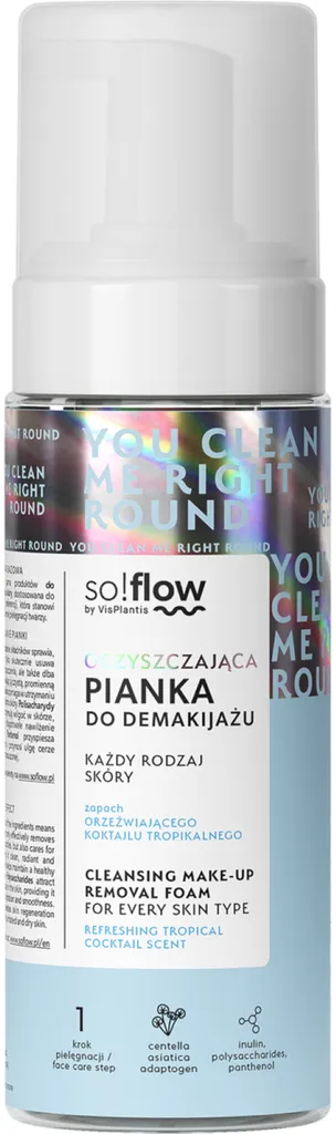 so!flow You Clean Me Right Round, Oczyszczająca pianka do demakijażu