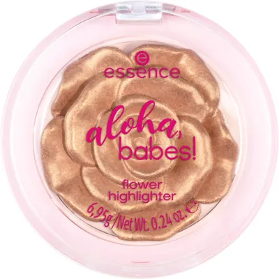 Essence Aloha, Babes!, Flower Highlighter (Rozświetlacz do twarzy)
