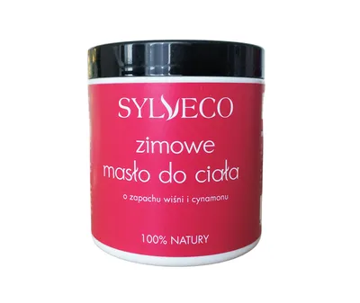 Sylveco Zimowe masło do ciała o zapachu wiśni i cynamonu