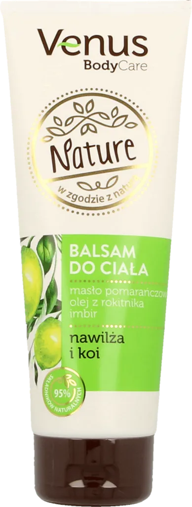 Venus Nature, Body Care, Balsam do ciała 'Masło pomarańczowe + olej z rokitnika + imbir'