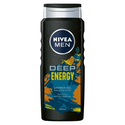 Nivea Men, Deep Energy Shower Gel (Żel pod prysznic)