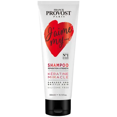 Franck Provost Keratin Miracle, Shampoo (Szampon wzmacniający i odbudowujący do włosów cienkich i łamliwych)