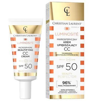 Christian Laurent Luminosite, Mikrosferyczny upiększający krem CC Beauty Perfector SPF 50 PA++++
