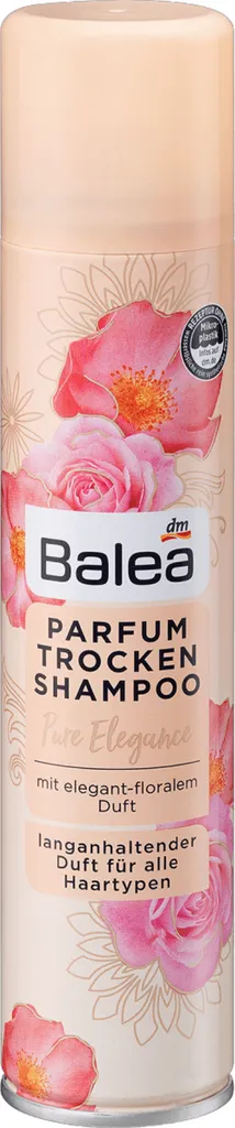 Balea Pure Elegance Parfum Trocken Shampoo (Suchy szampon do włosów)