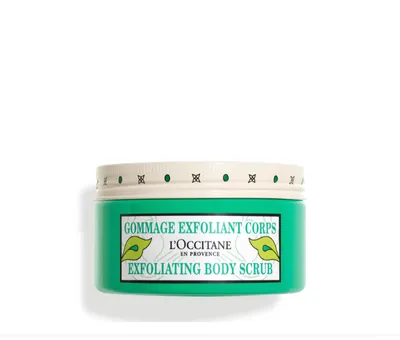L'Occitane Body Scrub Shiny Leaves Shea Butter (Peeling do ciała Lśniące liście Masło Shea)