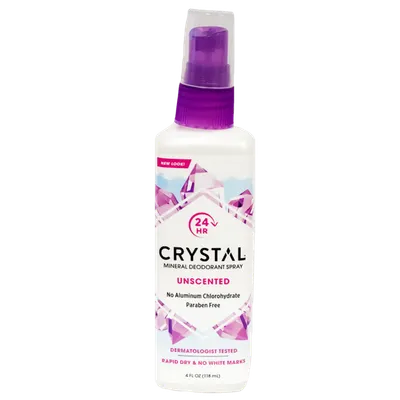Crystal Body Deodorant Unscented Spray (Naturalny dezodorant w sprayu bezzapachowy)