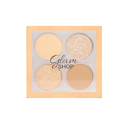 Glam Shop GlamBox, Nude Glam, Paleta cieni do powiek