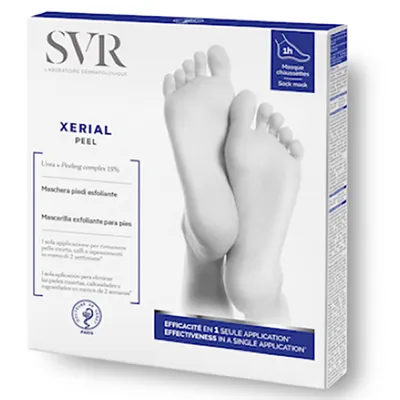 SVR Xerial Peel Maschera Piedi Exfoliante (Złuszczająca maska do stóp w formie skarpet)