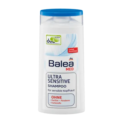 Balea Med, Ultra Sensitive Shampoo (Szampon do wrażliwej skóry głowy)