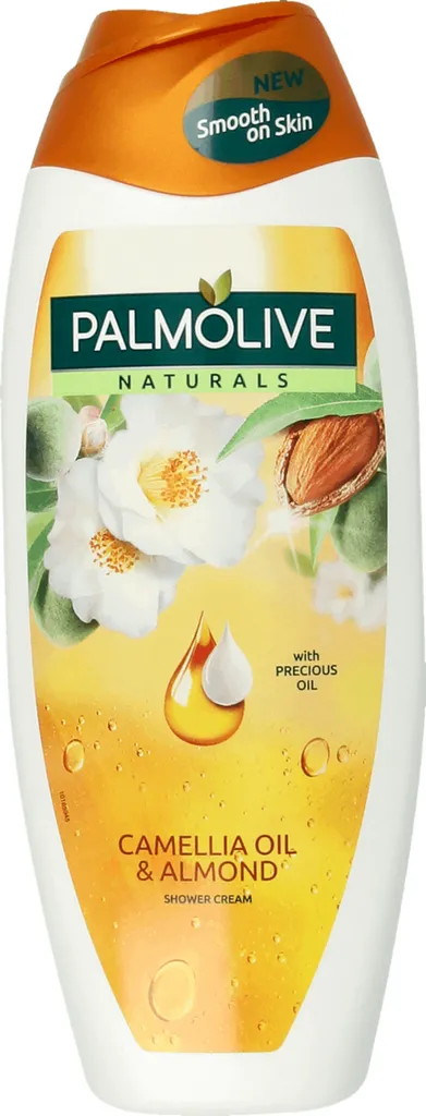 Palmolive Naturals, Camellia Oil & Almond, Creamy Shower Gel (Kremowy żel pod prysznic z olejkiem kameliowym i ekstraktem z migdała)