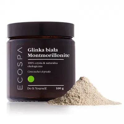 EcoSpa Glinka biała Montmorillonite