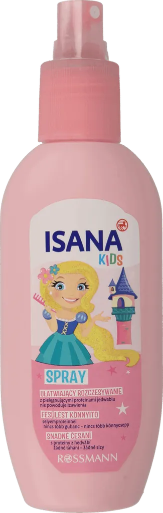 Isana Kids, Spray ułatwiający rozczesywanie włosów