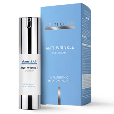 DermicLAB Hyaluronic Hydrokoncept, Anti-wrinkle Eye Cream (Krem przeciwzmarszczkowy pod oczy z kwasem hialuronowym)