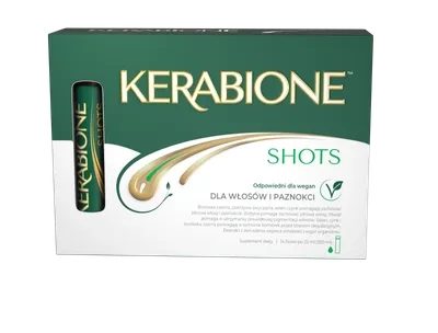 Kerabione Shots dla włosów i paznokci, Suplement diety