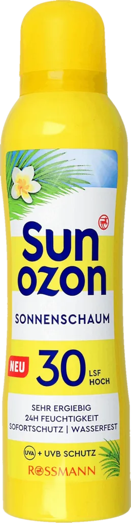 SunOzon Sonnenschaum LSF 30 (Pianka przeciwsłoneczna SPF 30)
