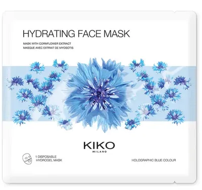 Kiko Milano Hydrating Face Mask (Hydrożelowa nawilżająca maska do twarzy z wyciągiem z bławatka)