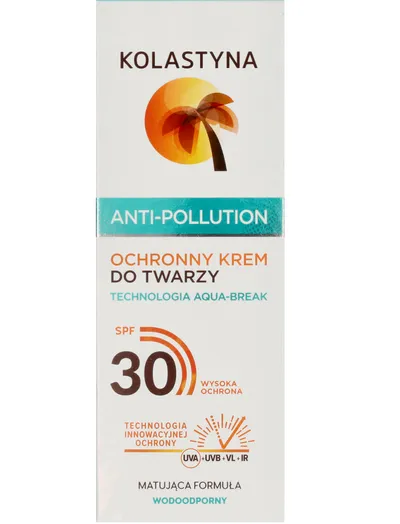 Kolastyna Anti-pollution, Ochronny krem do twarzy SPF 30