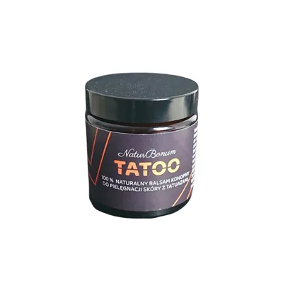 NaturBonum Tatoo, 100% naturalny balsam konopny do pielęgnacji skóry z tatuażami