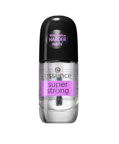 Essence Super Strong, Base & Top Coat 2 in 1 (Baza i top do paznokci 2w1)