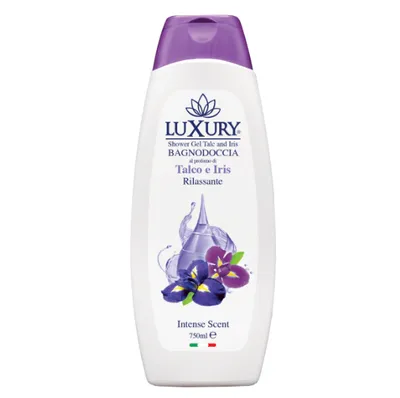 Luxury Bagnodoccia Talco e Iris (Żel pod prysznic z talkiem i irysem)