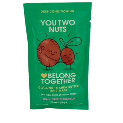 The Beauty Dept. You Two Nuts Belong Together Deep Conditioning Coconut & Shea Butter Hair Mask (Maska do włosów z kokosem i masłem shea)
