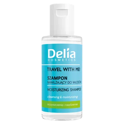 Delia Travel With Me, Nawilżający szampon do włosów